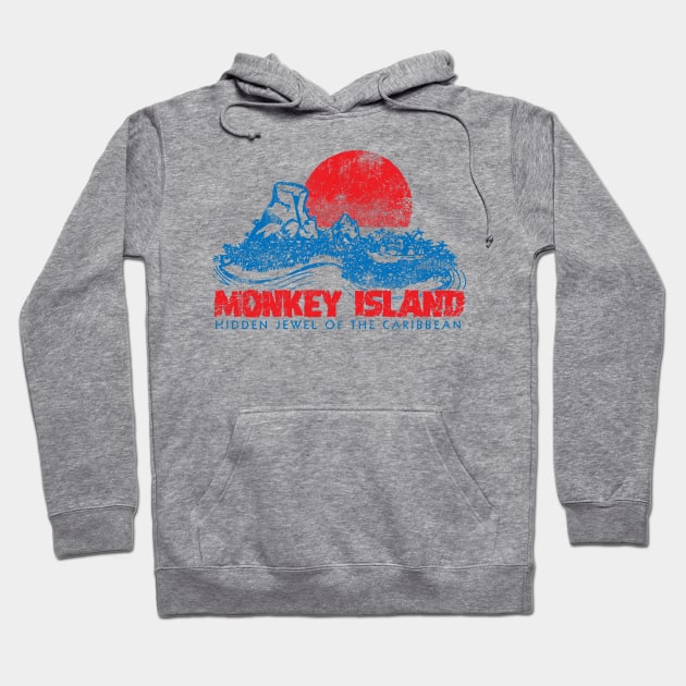 Monkey Island Hoodie by Geekeria Deluxe